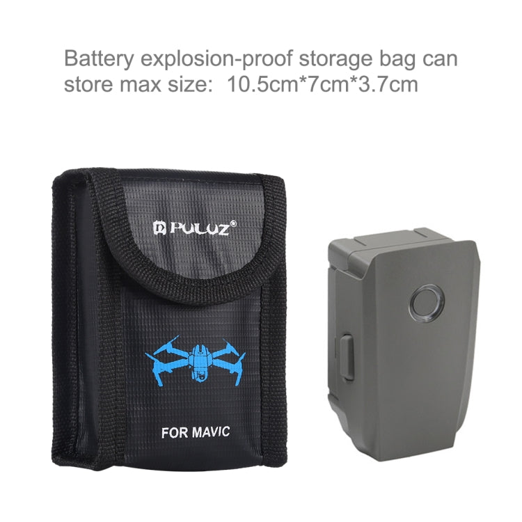 PULUZ Lithium Battery Explosion-proof Safety Protection Storage Bags for DJI / Sony / Nikon / Canon Camera Battery PULUZ Lithium Battery Explosion-proof Safety Protection Storage Bags for DJI / Sony / Nikon / Canon Camera Battery